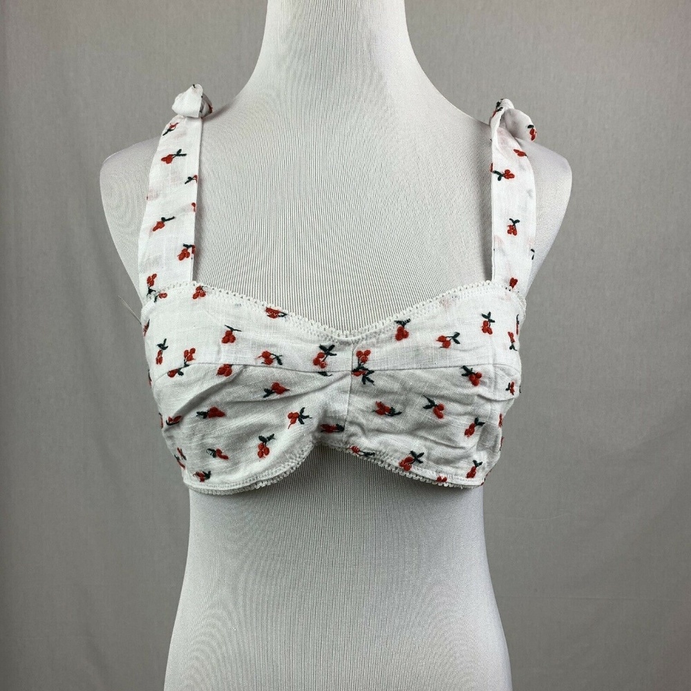 NEW Free People Intimately Britt Cherry Bra - Picture 3 of 6